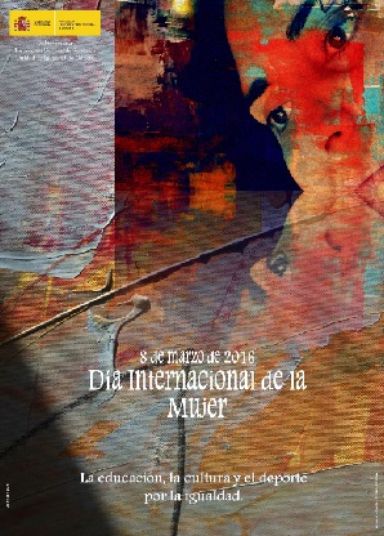 Cartel  2016 mujer con mirada pensativa.  Descarga