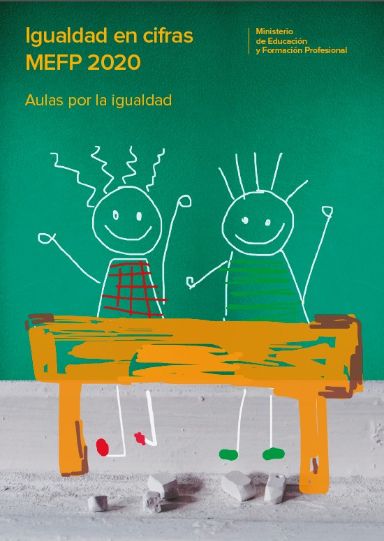 Portada de Igualdad en Cifras MEFP 2020 con enlace a descarga de publicación en PDF