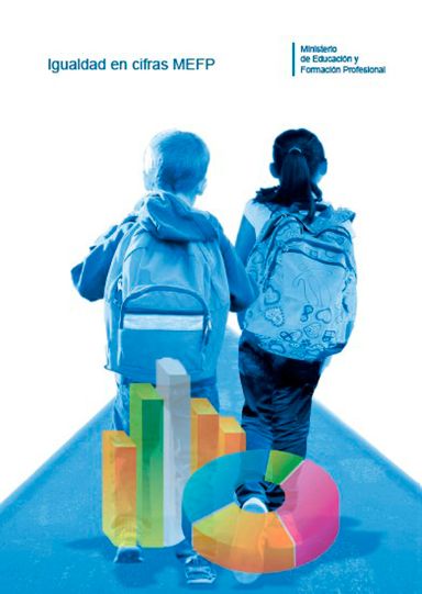 Portada de Igualdad en Cifras MEFP 2019 con enlace a descarga de publicación en PDF