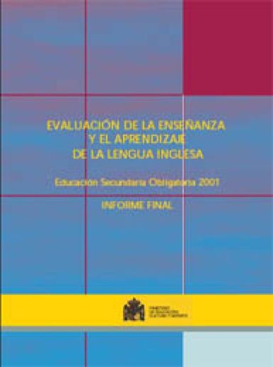 Portada del informe final de la Evaluación de la enseñanza y el aprendizaje de la lengua inglesa. Educación secundaria obligatoria