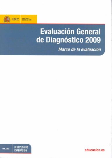 Portada del Marco de la Evaluación General de Diagnóstico 2009