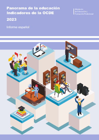 Portada panorama de la educación 2023 OCDE