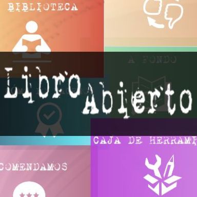 logo: libro abierto
