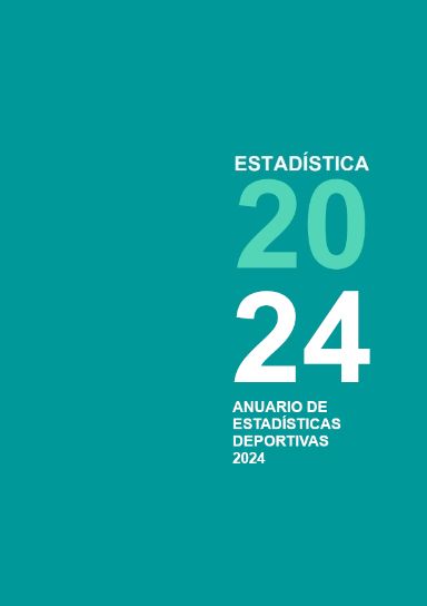Portada de la publicación Anuario de Estadísticas Deportivas 2024