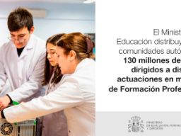 Imagen del artículo El Gobierno destina más de 130 millones de euros a la consolidación del I Plan de Modernización de la Formación Profesional