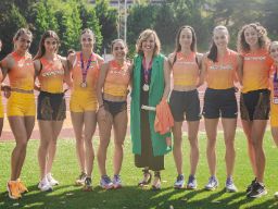Imagen del artículo Pilar Alegría felicita a las atletas del 4x400 y 4x100 por sus medallas en los Mundiales de Relevos