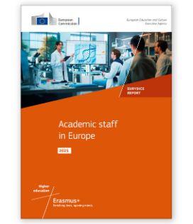 cubierta Academic staff in Europe: Eurydice report (2025)