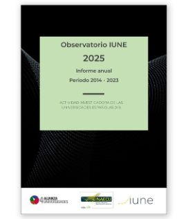 cubierta Informe IUNE 2025