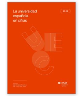 cubierta La universidad española en cifras 23/24 (2025)
