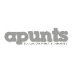logotipo Apunts. Educación física y deportes