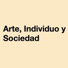 logotipo Arte, individuo y sociedad