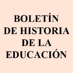 lototipo Boletín de historia de la educación