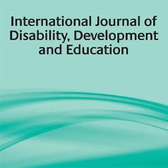 logotipo International journal of disability, development and education