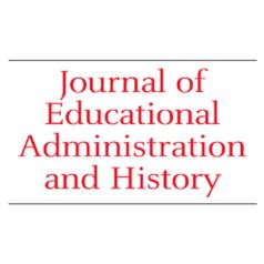 logotipo Journal of educational administration and history