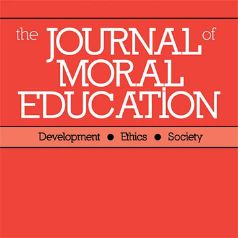 logotipo Journal of moral education