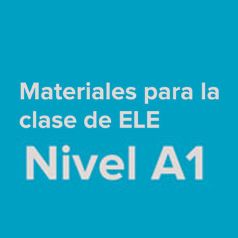 logotipo Materiales para la clase de ELE. Nivel A1