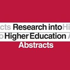 logotipo Research into higher education abstracts