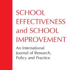 logotipo School effectiveness and school improvement