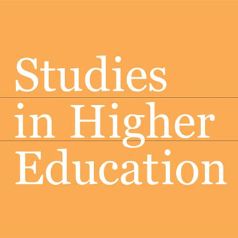 logotipo Studies in higher education