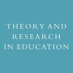 logotipo Theory and research in education