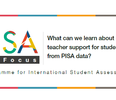 129. What can we learn about teacher support for students from PISA data?