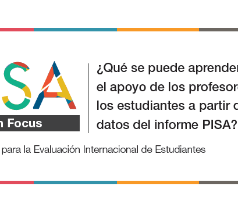 129. ¿Qué se puede aprender sobre el apoyo de los profesores a los estudiantes a partir de los datos del informe PISA?