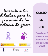 Curso de formación en Red Iniciación a la didáctica para la prevención de la violencia de género