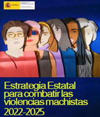 portada en azul con mujeres y título sobre fondo azul