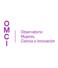Logo Observatorio Mujeres, Ciencia e Innovación