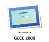 Portada del curso GECE 2000