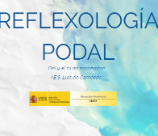 Cartel del curso Reflexología podal
