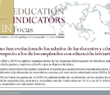 Nº 53: ¿Cómo han evolucionado los salarios de los docentes y cómo son respecto a los de los empleados con educación terciaria? (Español)