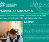 27. Teacher job satisfaction: international evidence on the associations with teacher workload, school leadership, and student discipline