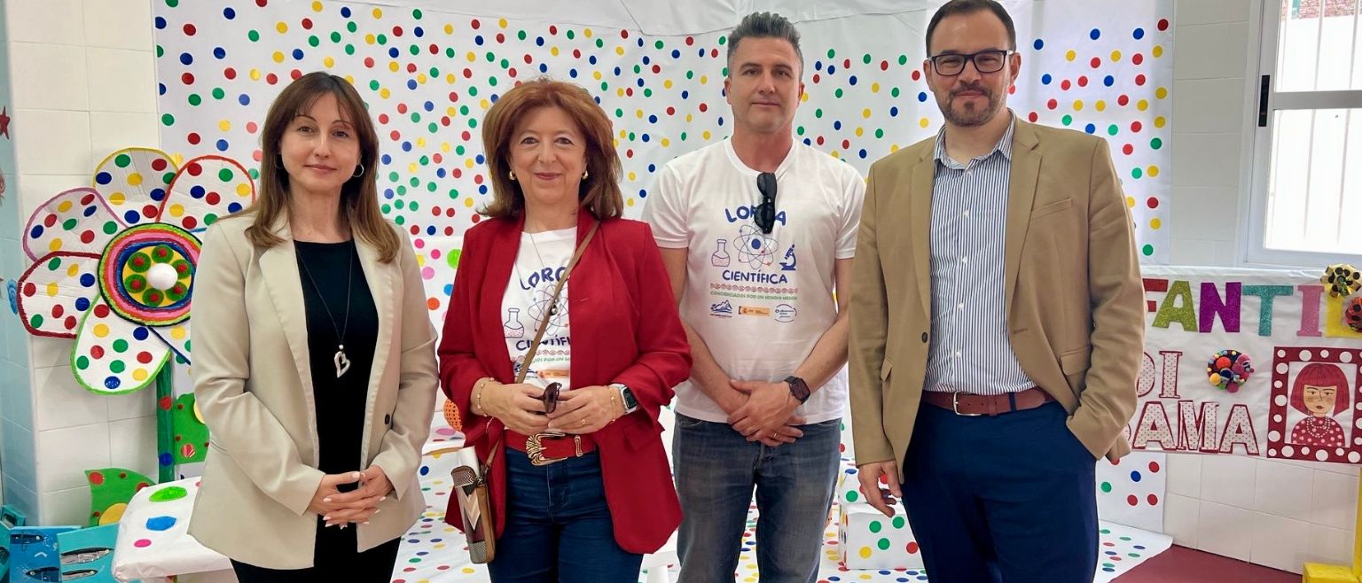La Alta Inspección asiste a la celebración de la Feria de la Ciencia,  celebrado en Lorca dentro del proyecto “Concienciados por un mundo mejor”