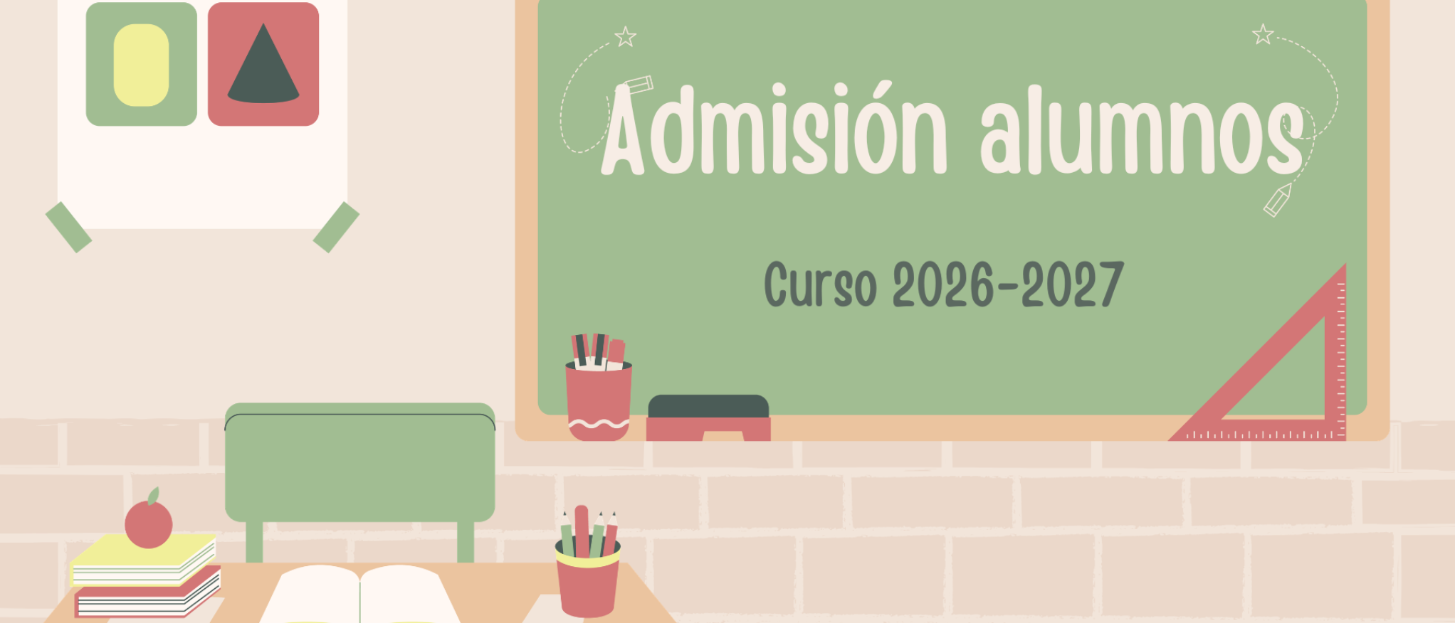 Admisión alumnos curso 2026-2027