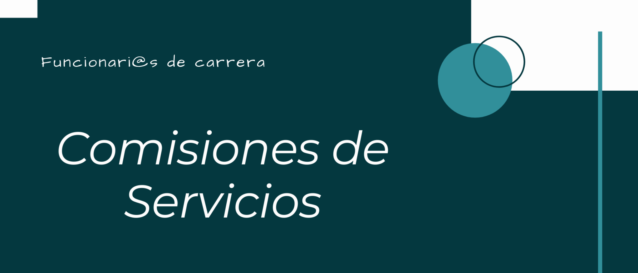 Comisiones de servicios