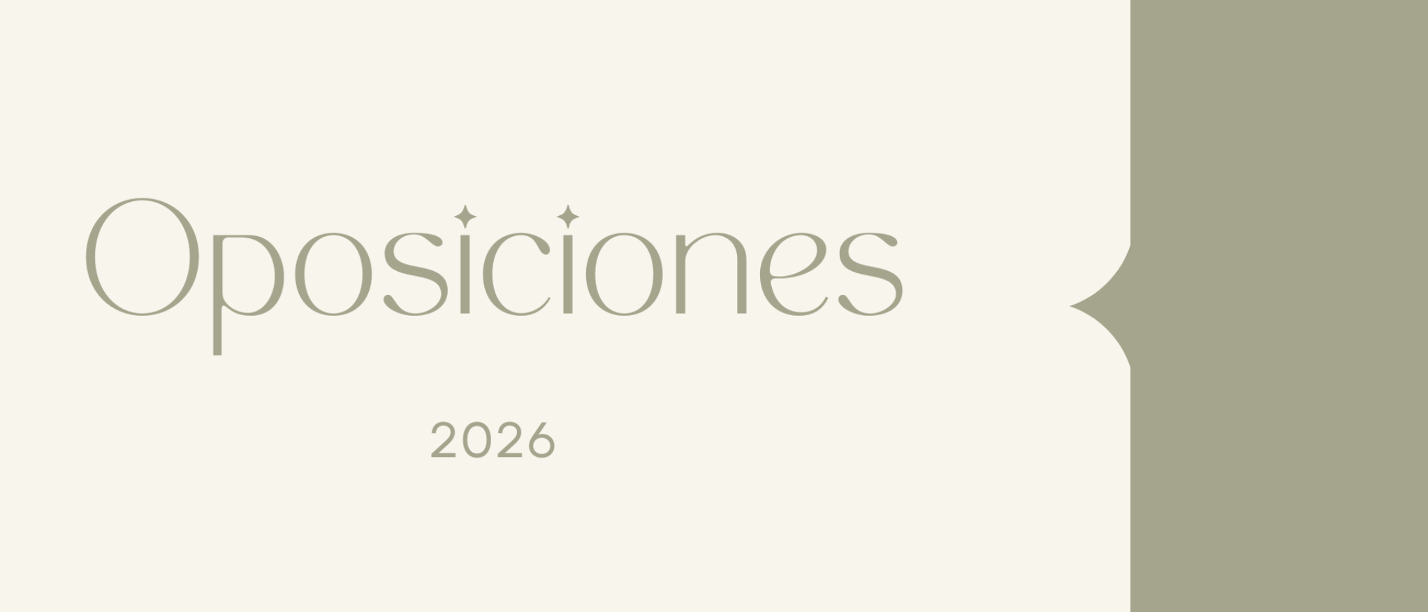 Oposiciones 2026