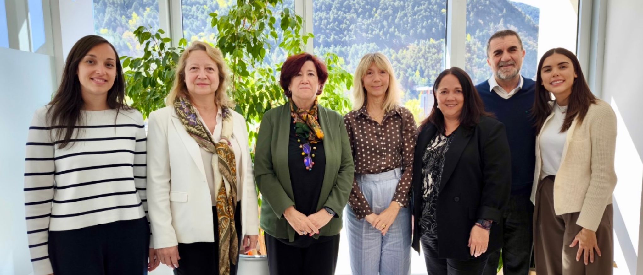 Reunión de trabajo de la Consejería de Educación de España en Andorra y la Inspección Central con el equipo directivo de la Fundación Meritxell, entid