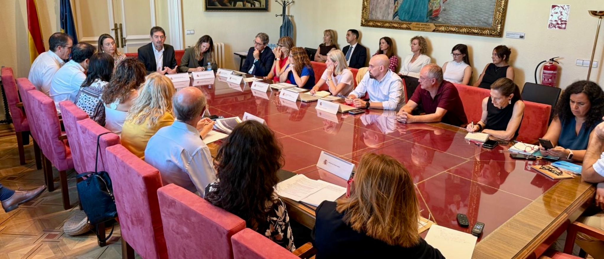 La SGIE participa en la reunión Ministerio de Educación, Formación Profesional y Deportes de inicio del curso 2025-2026 convocada por Secretaría de Es