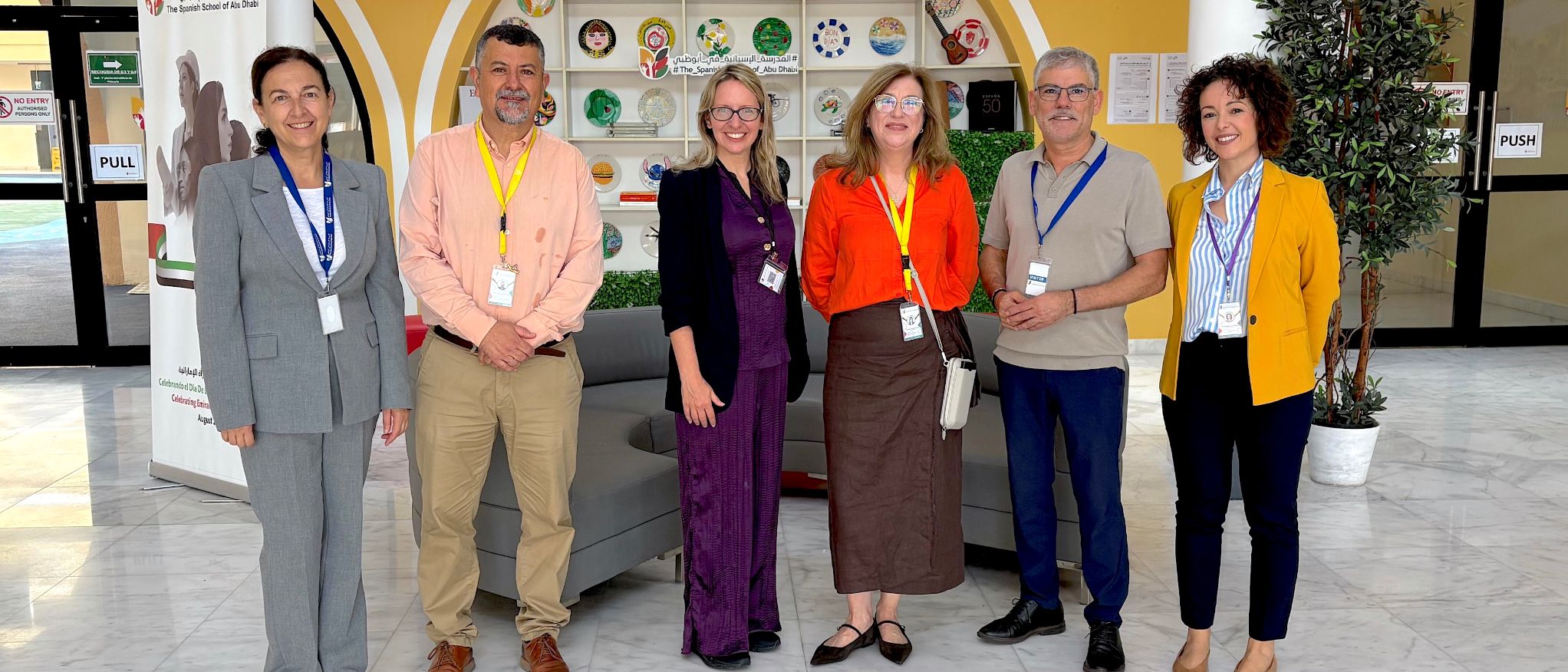 Visita de la Inspección Central de Educación a la SSAD, Spanish School