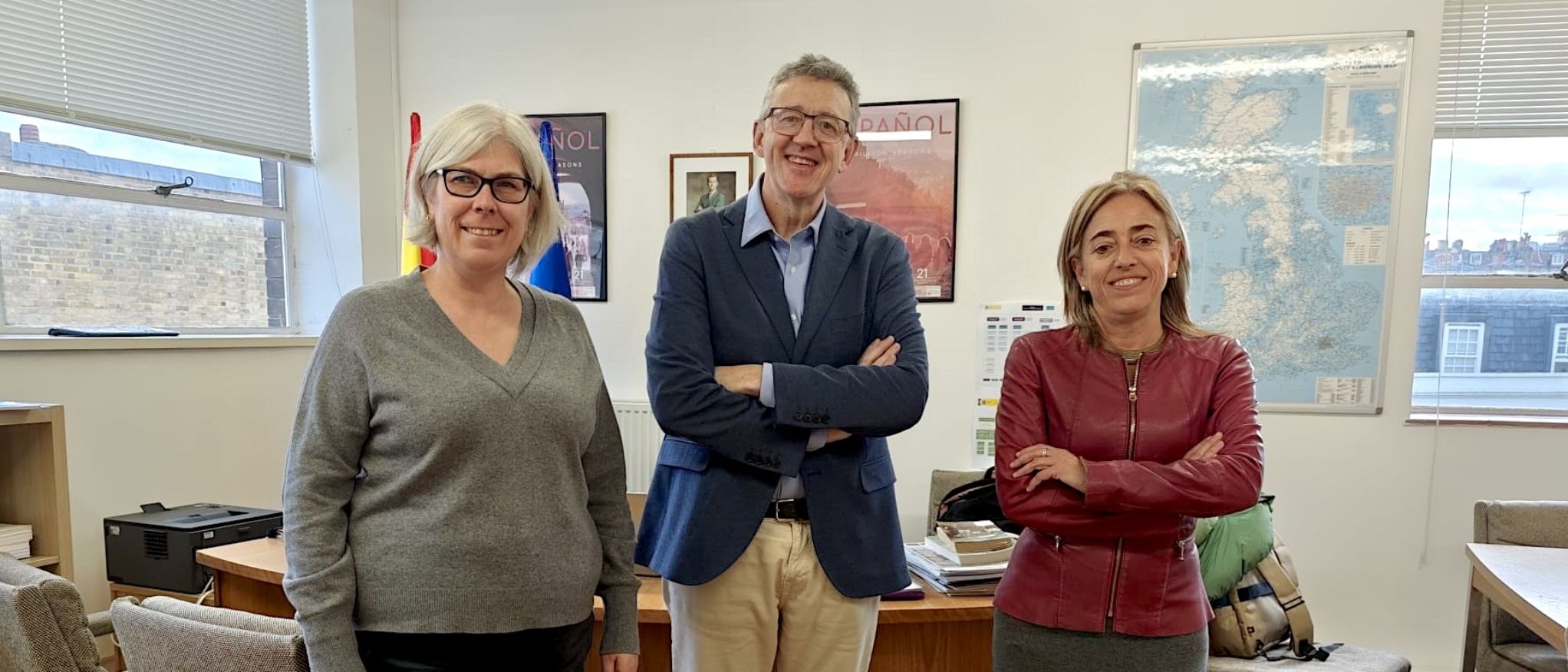 Encuentro de Inspección Central con el Consejero de Educación de la Embajada de España en Londres.