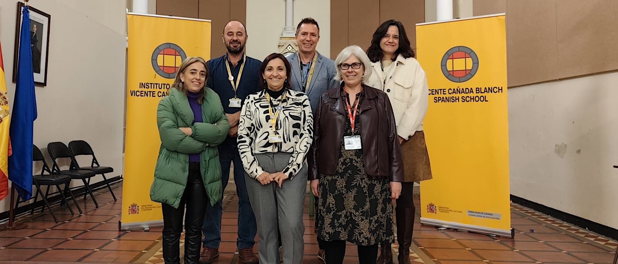 La Inspección Central de Educación durante su visita al Centro de Titularidad del Estado Español en el Exterior (CTEE)