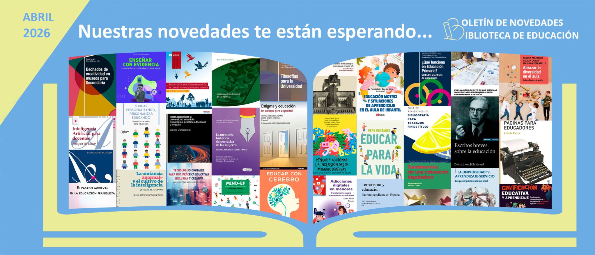 Boletín novedades Abril 2026