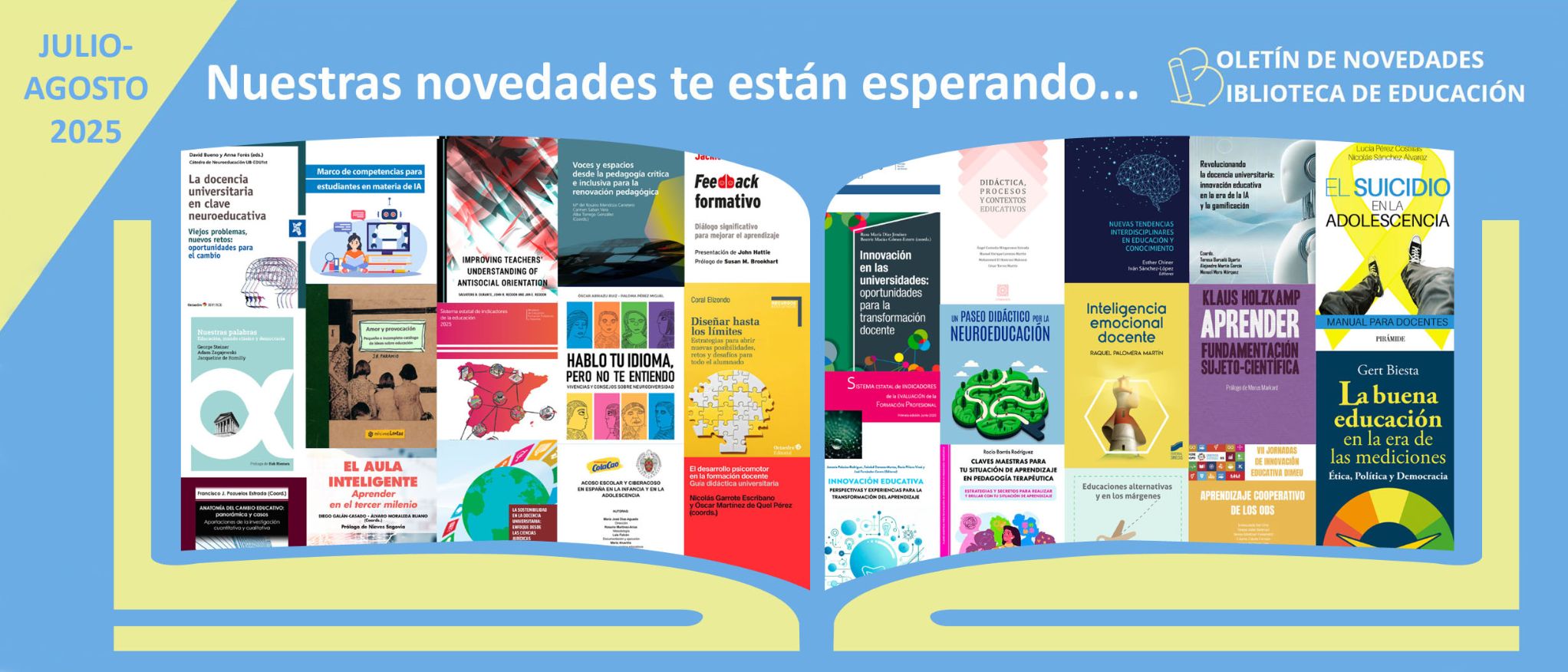 Boletín novedades Julio-Agosto 2025