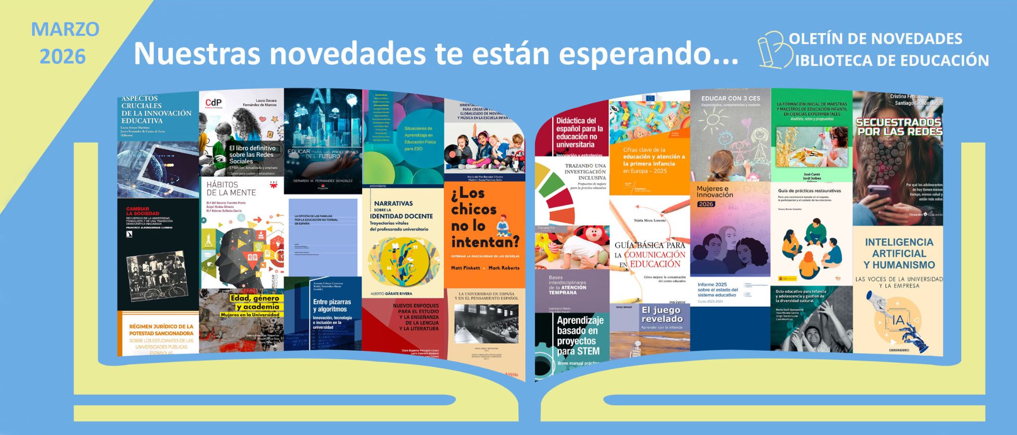 Boletín novedades Marzo 2026