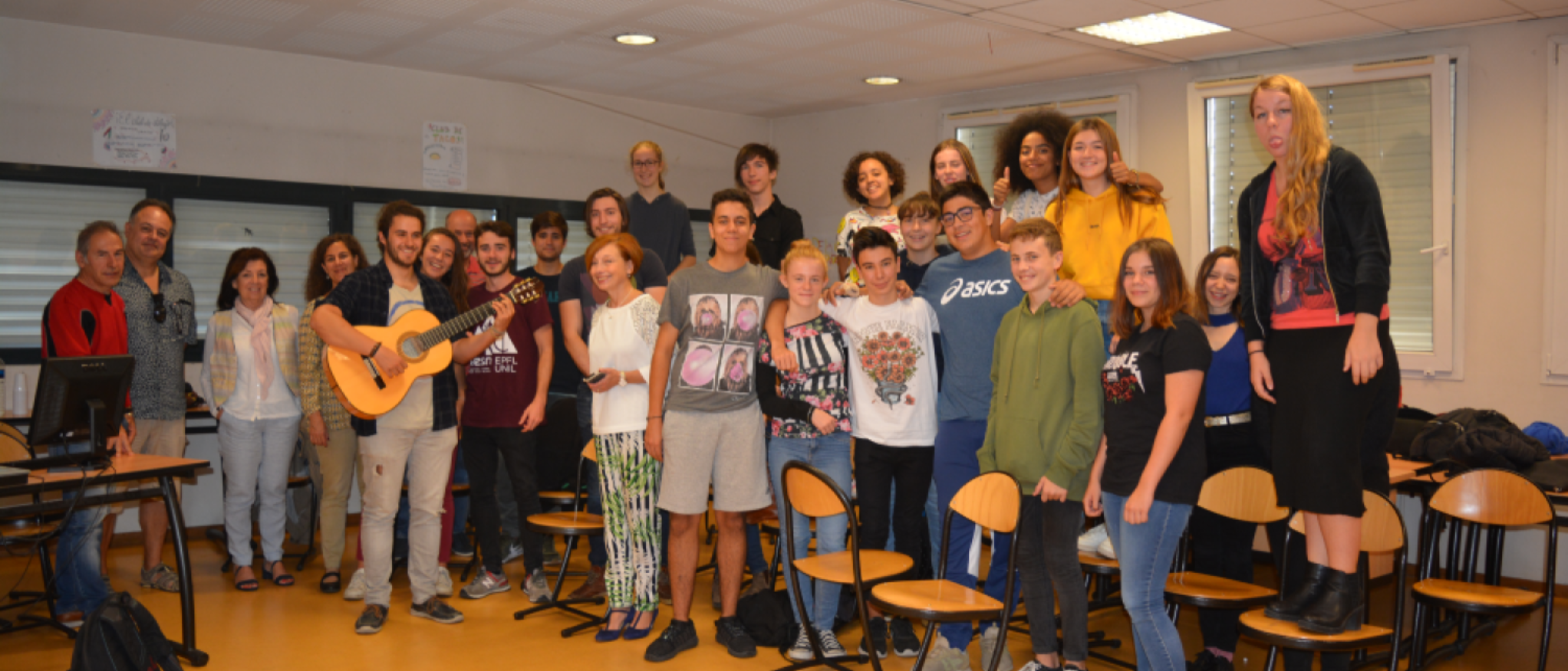 Concierto de guitarra del ex alumno David Sánchez del Río, en colaboración con APSEG