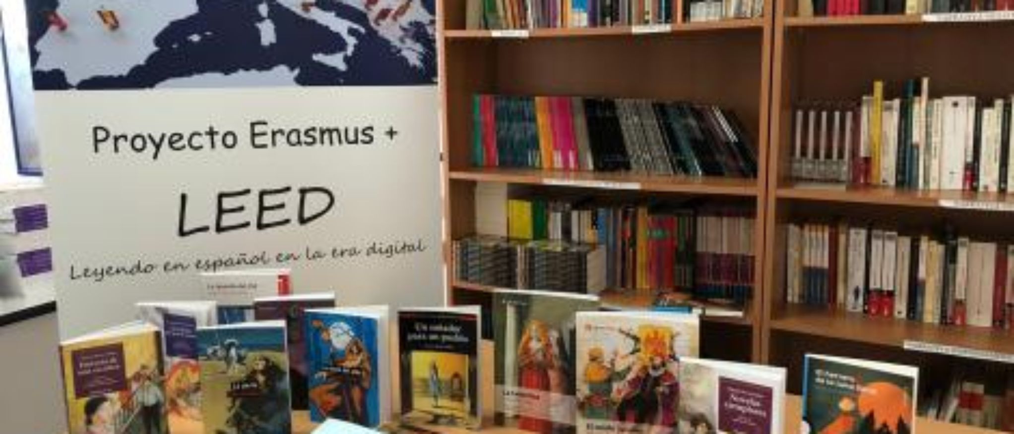 Libros y publicidad del proyecto en nuestra sección