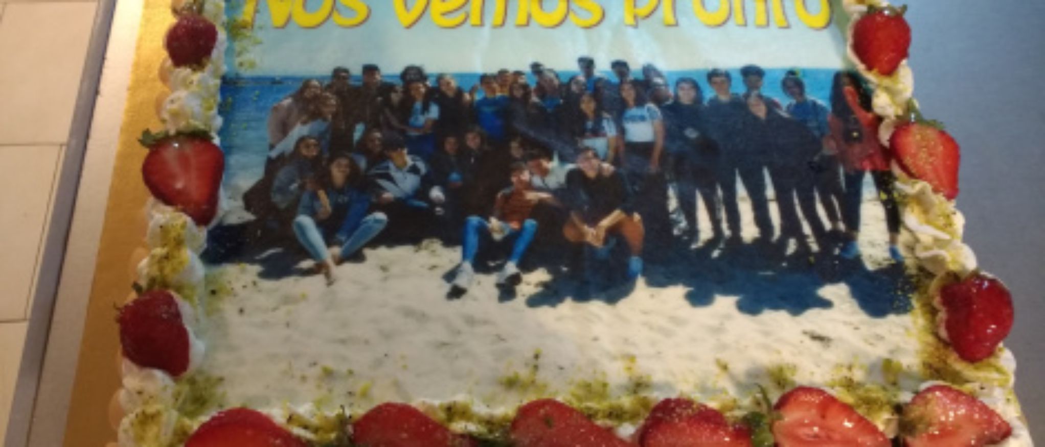 Tarta de despedida. Cagliari