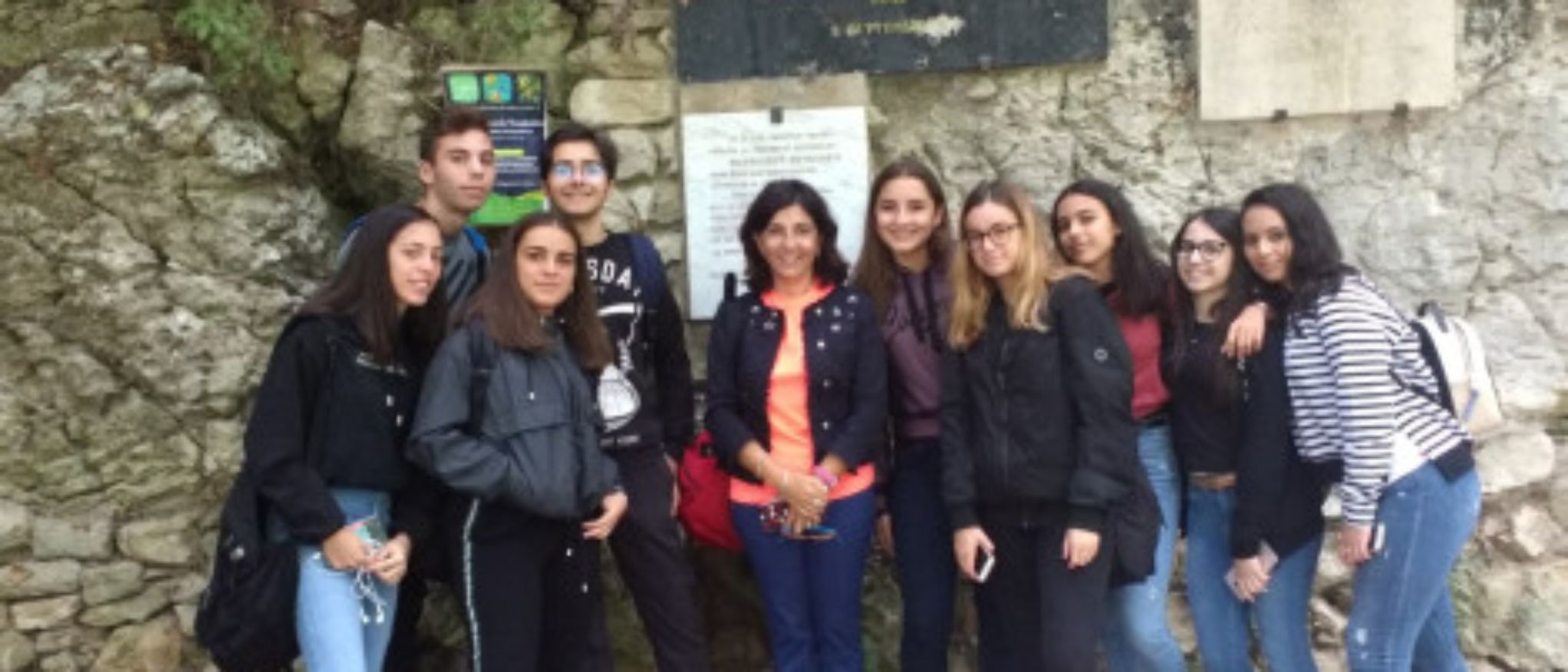 Estudiantes en Provenza