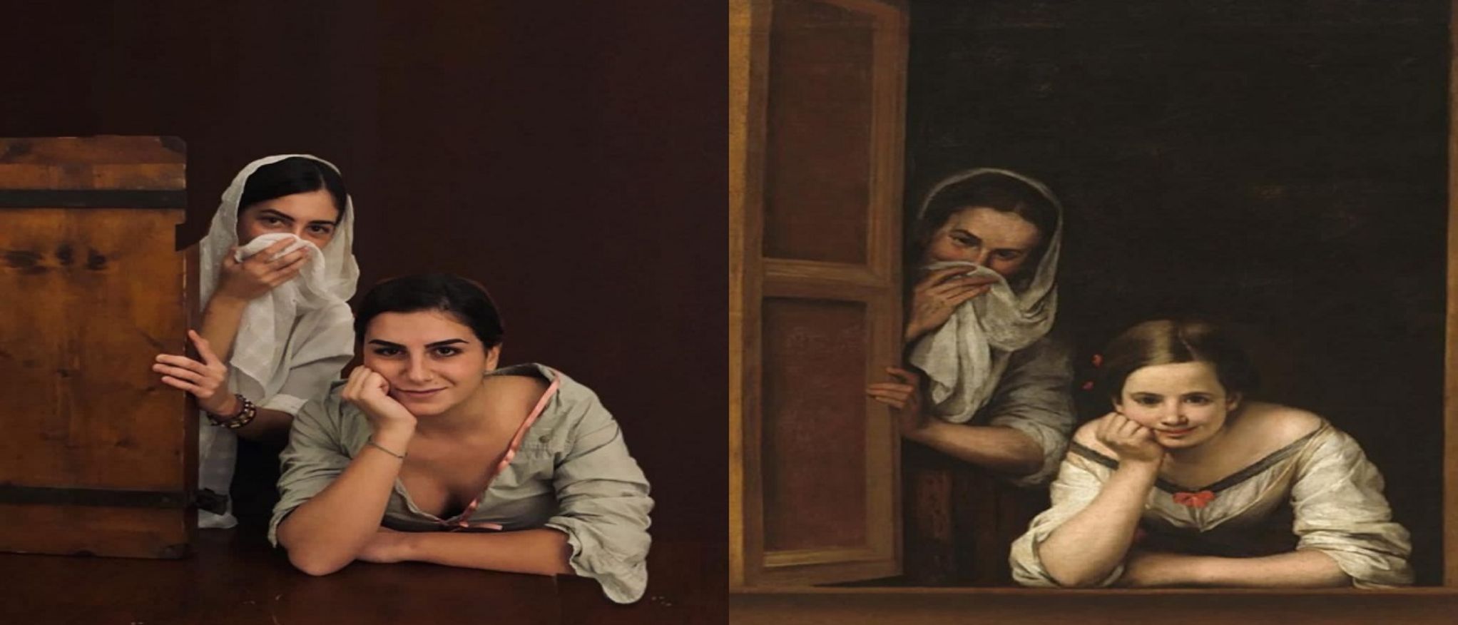 Primer premio. Mujeres en la ventana, Bartolomé Murillo